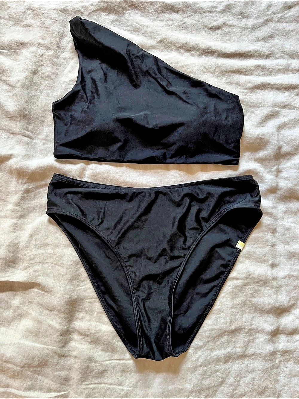 Summersalt Sidestroke Bikini Top & High-Rise Bottom Set